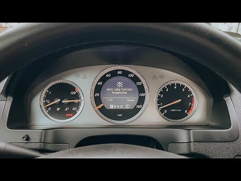 W204 MERCEDES AUTO LAMP INOPERATIVE FIX IN 2022!!! C300/C350