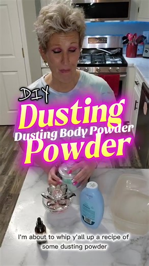 DIY Dusting Body Powder Recipe