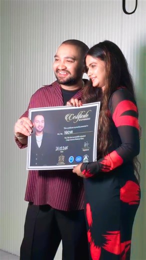 The Naina(makeover and studio) on Instagram: "Certified by best master of meakup ✨🧿@uvghai #mumbaiindians #meakupartist"