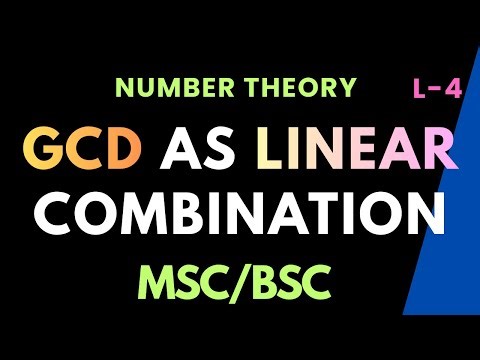 GCD as Linear Combination | Number Theory | Find GCD of (28, 49) Using Euclid’s Algorithm