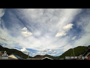 2階の窓に簡易お天気カメラとしてATOM Cam 2 を設置してみた