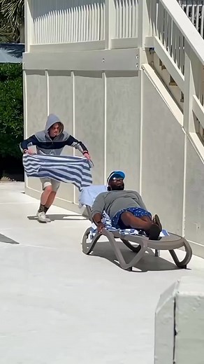 Sunbathing Towel Prank! #prank #pranks #funny #memes #viral #comedy #funnyvideos #prankvideo | Marshall Mccraw