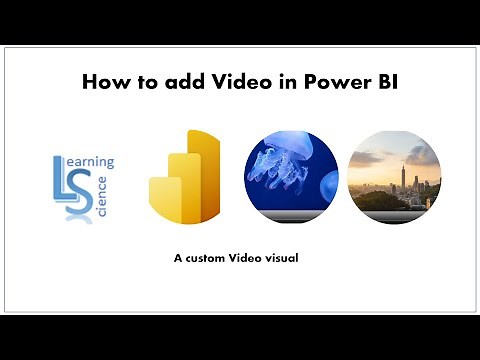 Video in Power BI - A custom visual