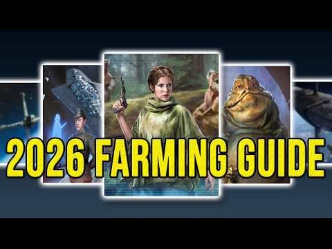 Complete F2P Farming Guide 2026 - Star Wars Galaxy Of Heroes (SWGOH)