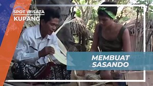 Membuat Sasando, Alat Musik Tradisional di Kupang