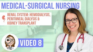 Hemodialysis, Peritoneal Dialysis, Kidney Transplant