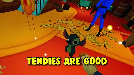 Can stitch get some chicken nuggies please 🥺🥺😍😍 #vr #gaming #stitch #vrchat