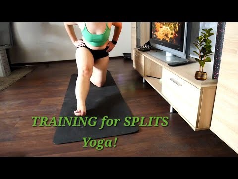 Training For Splits Yoga!
