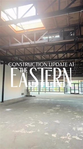 A little progress update from The Eastern. Every week brings us closer to opening our doors in East Dallas. From the finishing touches to the big structural moments, it’s exciting to watch this space transform into something truly special. Follow along for more construction updates — and if you’re planning a wedding, celebration, or event, click the link in our bio to schedule a tour. #theeasternvenue #dallaseventvenue #dallasvenue #constructionupdate