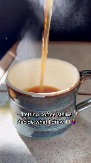 ☕️☕️☕️ #lasiene #artistsoftiktok #coffee #artist #penandink