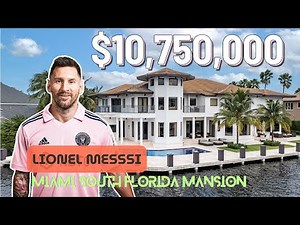 Inside Lionel Messi’s $10 Million Miami Mansion #messi #goat #luxuryhomes #football #lionelmessi