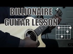 Billionaire by Travie McCoy ft. Bruno Mars [R&B Guitar] - Guitar Tutorial by Kerry "2 Smooth"
