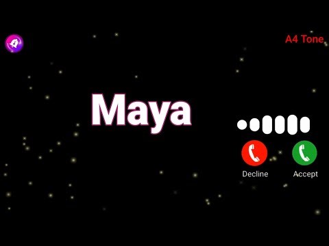 Maya please pickup the phone | Maya ringtone | Maya name massage tone