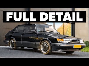 31 Year Old Saab 900 Turbo S - Wash, Polish & Coating