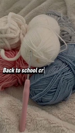 Back to school 🎒 crochet 🧶 ideas 💡 #crochet#school#yarn