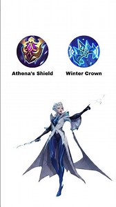 This is Athena’s Shield, and this is Winter Crown—but which one actually counters Eudora’s burst?