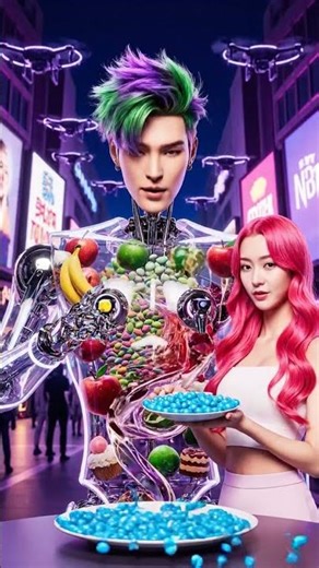 Intelligent AI Fruit Dispenser Robot