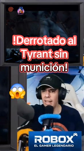 Defeated the Tyrant without ammunition in Resident Evil Code Veronica