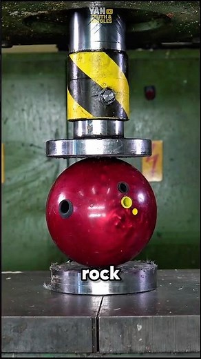 How hard is a bowling ball really⁉️🤔 #bowling #sports #science