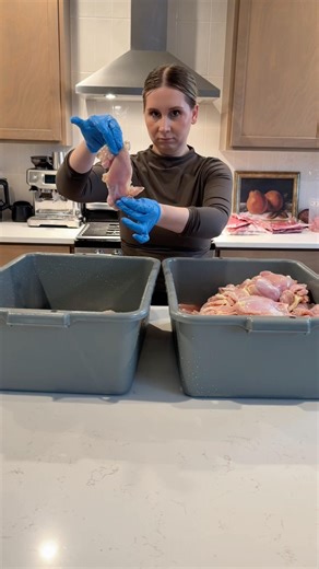 40lbs Of Chicken Thighs For Budget Meal Prep #mealprep #savemoney