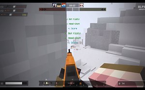 1V3的离谱战局，最后竟刷了126分（blockfront）