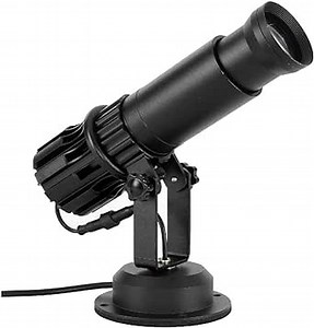 20W LED Custom Image GOBO Logo Projector Light with Rotating Function Manual Zoom&Focus Customized Gobos for Indoor Use Company Hotel Restaurant Advertising Signs