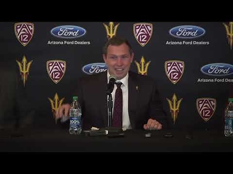 'I'm home': Kenny Dillingham gets emotional when introduced as new Arizona State head football coach