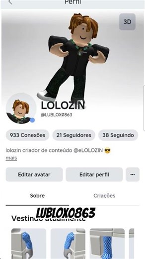 meu nick do roblox atualizado pra vcs me add