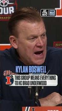 Brad Underwood reflects on the end of the season and what this Illinois group meant to him #CBB