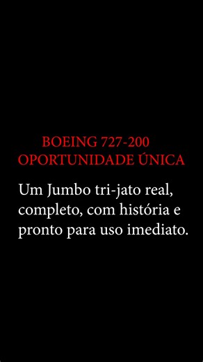 Sucatas Bim on Instagram: "BOEING 727-200 | OPORTUNIDADE ÚNICA Poucos projetos têm a chance de contar com um Jumbo tri-jato real, completo, com história e pronto para uso imediato. O Boeing 727-200, Lote 59, adquirido da VARIG-LOG, está hoje disponível no Museu de Aviões da Sucatas Bim e totalmente preparado para transporte imediato ao seu local. Essa não é apenas uma aeronave estocada. Este mesmo avião foi alugado e utilizado como estrutura cenográfica no evento DNA Art Car, realizado em 06/12/