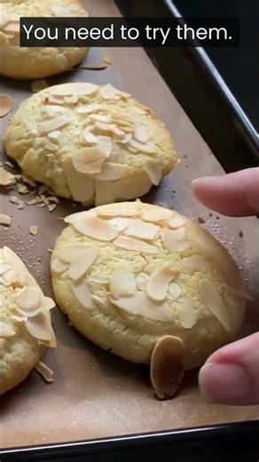 Almond Frangipane Cookies (thumbprint)