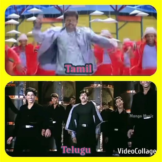 🌈 Achacho Punnagai Song in 2 Languages 🎦 | Multilingual Tamil Telugu | #Shorts #viral #vijay