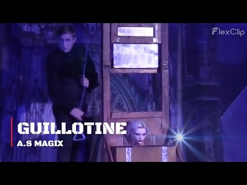 EXCLUSIVE DANGEROUS GUILLOTINE MAGIC ILLUSION SHOW 2025