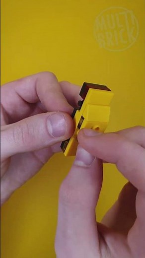 LEGO Tutorial Taxi #lego #tutorial #shorts #multibrick