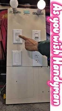 Electrical Practice Board | Switch, Dimmer & Outlet Wiring | Home Depot LED Test #electrical