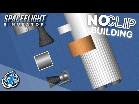 Building Spaceflight Simulator || No-Clip || sfs 1.6.00.14