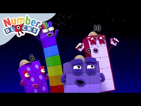 ‪@Numberblocks‬- Numbers in Space! | Compilation | #OuterSpace | Learn to Count
