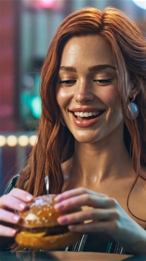 ASMR Eating Glass Cheeseburger | AI-Generated Hyper-Realistic Food Sounds (VEO 3.1)