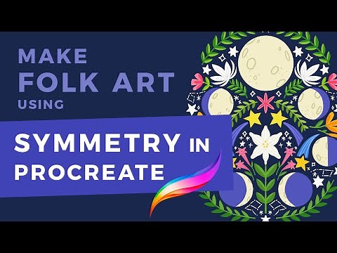 Scandinavian Folk Art Drawing with Procreate - Stay Home and Draw