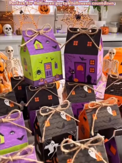 🎃🍬Make Your Halloween Unforgettable! The Ultimate DIY Favor Boxes for Parties, Trick-or-Treaters & Festive Surprise Baskets.