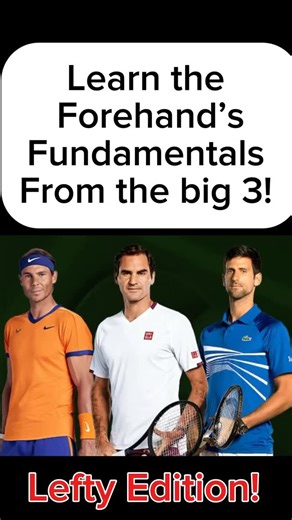 Hany Saad | CHICAGO TENNIS COACH | Learn the forehand fundamentals, lefty edition SAVE for later, SHARE it with a friend AND FOLLOW for more! @tenniswithhany Want to... | Instagram