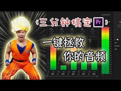 【PR教程】只需一键？!均衡你的音频音量