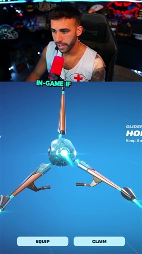 Do you like hopes new glider in Fortnite? #fortnite #fortniteclips #fortnitelive