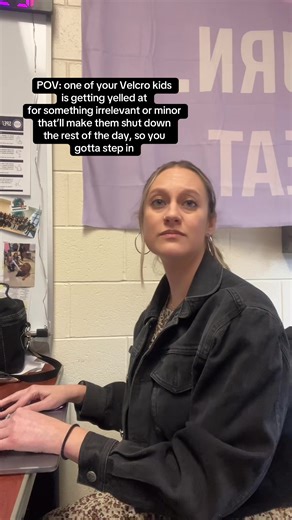 Sometimes the kids just gotta know someone is on their side, and I just happen to be that type of teacher Because they’re my kids to discipline, so mind ya business 😂 #teacherlife #middleschool #studentsbelike #classroommanagement #teachersoftiktok