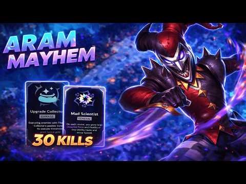 SHACO ARAM MAYHEM GAMEPLAY - 30 KILLS | GAME #15