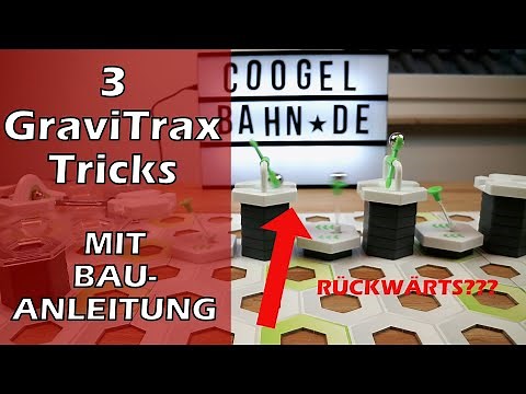 Drei GraviTrax-Tricks mit Bauanleitung: [Rückwärts-Transfer] ➕ [Kippende Ebene] ➕ [Wegwerf-Flip]