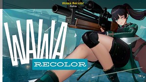 Wawa Recolor Mod for GIRLS' FRONTLINE 2: EXILIUM | GF2 Mods