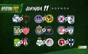 Partidos jornada 11 Liga MX 2022: canales de TV, fechas y horarios