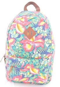 [Hot Item] Classical Spring Flower Cotton Canvas Female Backpacks