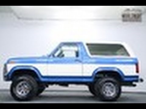 1985 Ford Bronco for sale